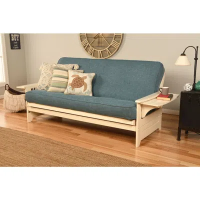 Kodiak Phoenix Frame-antique White Finish-linen Aqua Mattress