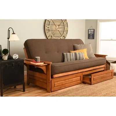 Kodiak Phoenix Frame-barbados Finish-linen Cocoa Mattress-storage Drawers