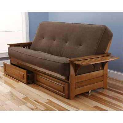 Kodiak Phoenix Frame-barbados Finish-marmont Mocha Mattress-storage Drawers