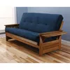 Kodiak Phoenix Frame-barbados Finish-suede Navy Mattress In Blue
