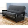 Kodiak Phoenix Frame-espresso Finish-marmont Thunder Mattress In Gray
