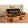 Kodiak Phoenix Frame-butternut Finish-oregon Trail Java Mattress-storage Drawers