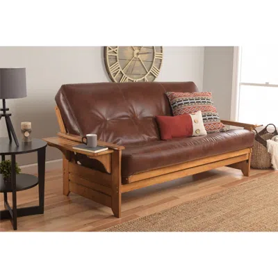 Kodiak Phoenix Frame-butternut Finish-oregon Trail Saddle Mattress