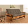 Kodiak Phoenix Frame-butternut Finish-suede Gray Mattress