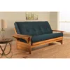 Kodiak Phoenix Frame-butternut Finish-suede Navy Mattress