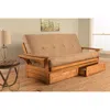 Kodiak Phoenix Frame-butternut Finish-suede Peat Mattress-storage Drawers