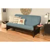 Kodiak Phoenix Frame-espresso Finish-linen Aqua Mattress