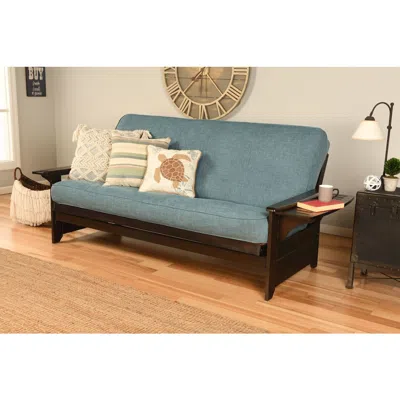Kodiak Phoenix Frame-espresso Finish-linen Aqua Mattress