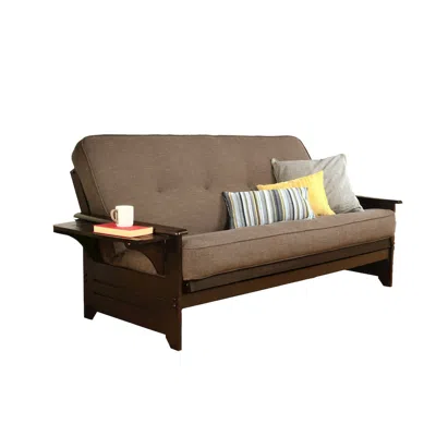 Kodiak Phoenix Frame-espresso Finish-linen Cocoa Mattress