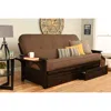 Kodiak Phoenix Frame-espresso Finish-linen Cocoa Mattress-storage Drawers