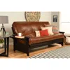 Kodiak Phoenix Frame-espresso Finish-oregon Trail Saddle Mattress