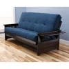 Kodiak Phoenix Frame-espresso Finish-suede Navy Mattress