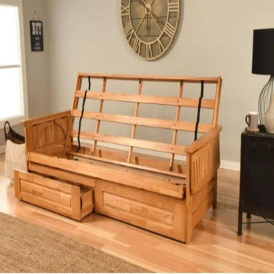 Kodiak Phoenix Frame Queen-butternut Finish-frame Only-storage Drawers