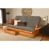 Kodiak Phoenix Frame Queen-butternut Finish-marmont Thunder Mattress-storage Drawers
