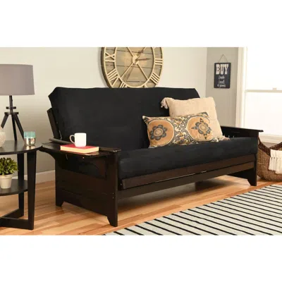 Kodiak Phoenix Frame Queen-espresso Finish-suede Black Mattress