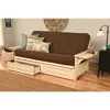 Kodiak Phoenix Frame/antique White Finish/linen Cocoa Mattress/storage Drawers