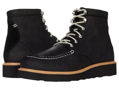 Kodiak Scotia Black Moccasin Vamp Wedge Shoes