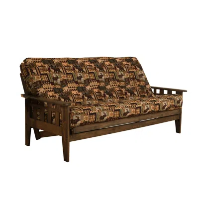 Kodiak Tucson Frame-rustic Walnut Finish-peter's Cabin Mattress