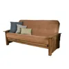 Kodiak Washington Frame-rustic Walnut Finish-marmont Mocha Mattress