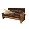 Kodiak Washington Frame-rustic Walnut Finish-oregon Trail Java Mattress