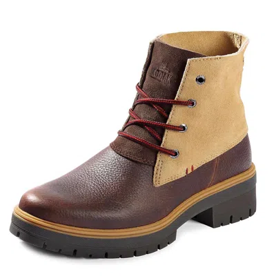 Kodiak Women's Atlin Power Heel Bootie Tan In Multi