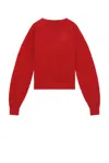 Kody Phillips Boat Neck Sweater In Red
