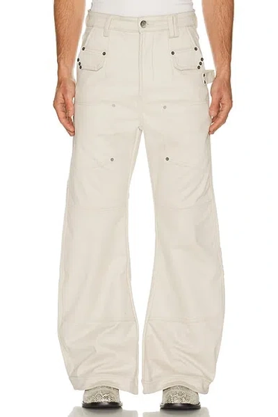 Kody Phillips Rivet Pants In Neutral