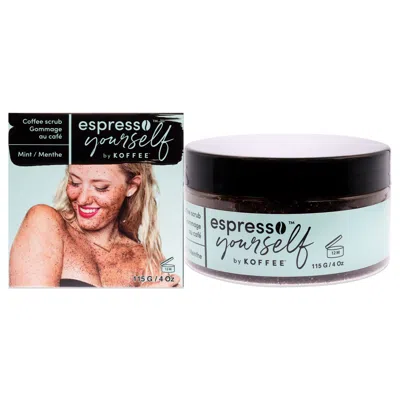 Koffee Beauty Coffee Scrub - Mint By  For Unisex - 4 oz Scrub In Green