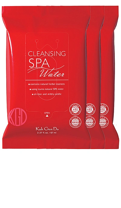 Koh Gen Do Cleansing Water Cloth 3 Pack In N,a