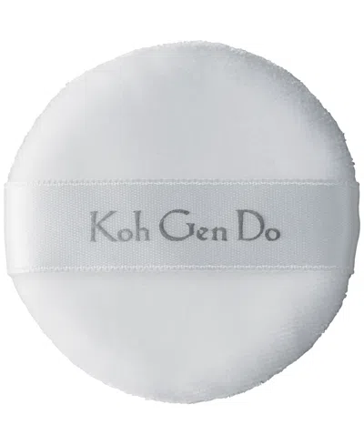 Koh Gen Do Pressed Powder Puff In White