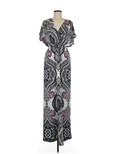 Pre-owned Koh Koh Cocktail Dress In Silver