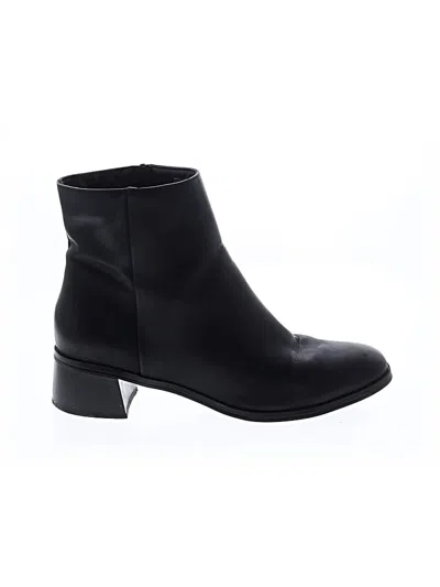 Pre-owned Kohl's Ankle Boots In Black
