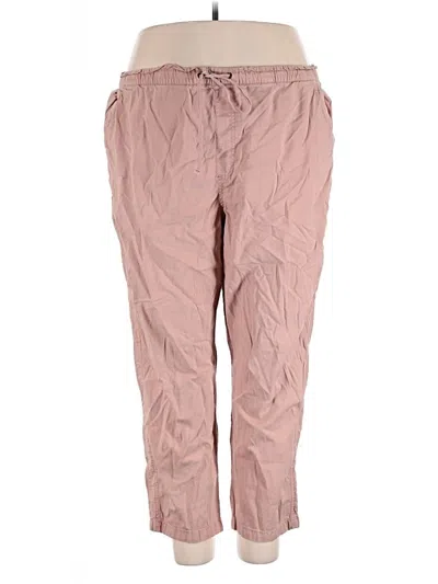 Pre-owned Kohl's Casual Pants In Pink