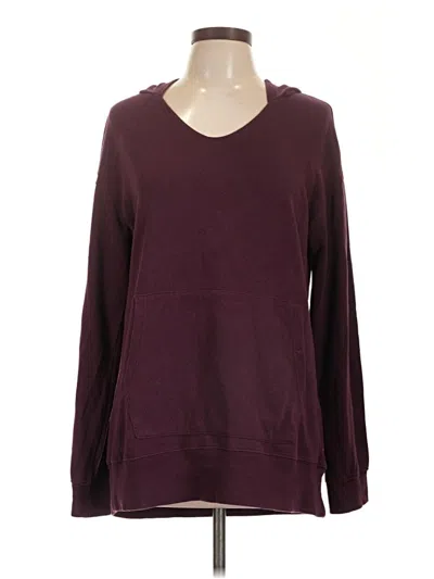 Pre-owned Kohl's Pullover Sweater In Burgundy