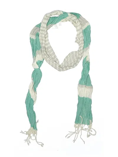 Pre-owned Kohl's Scarf In Blue