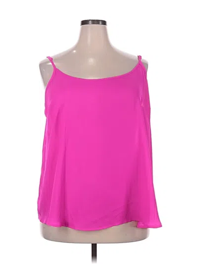Pre-owned Kohl's Sleeveless Blouse In Pink