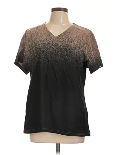 Pre-owned Koi Active T-shirt In Brown