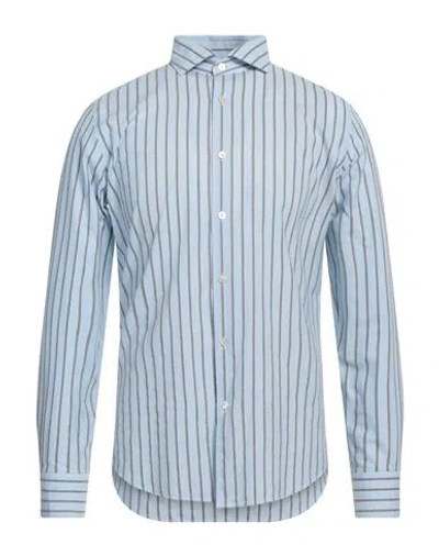 Koike Man Shirt Sky Blue Size 16 Cotton