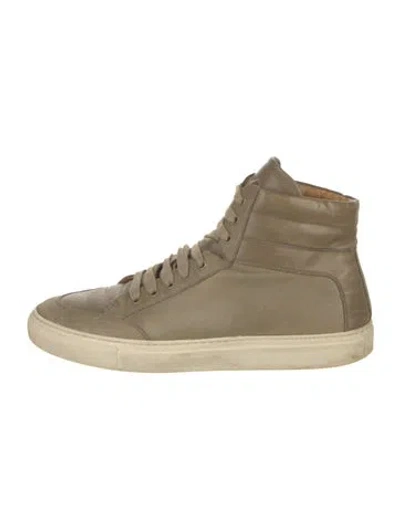 Pre-owned Koio Collective Leather Sneakers In Multi