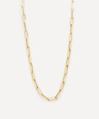 Kojis 14ct Gold Paperlink Chain Necklace