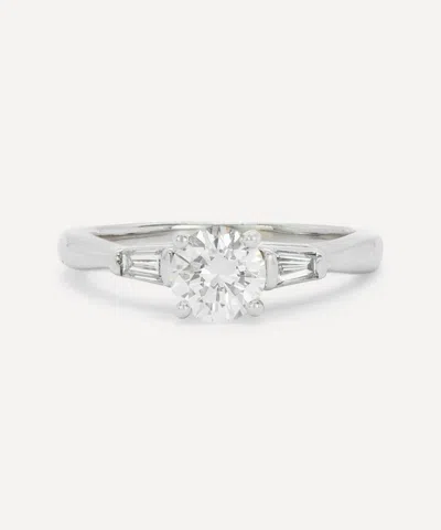 Kojis 14ct White Gold Three Stone Diamond Ring