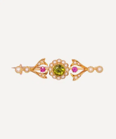 Kojis 15ct Gold Antique Suffragette Brooch