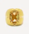 Kojis 18ct Gold Citrine Ring In Gold