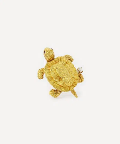 Kojis 18ct Gold Vintage Turtle Brooch