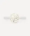 Kojis 18ct White Gold Old Cut Solitaire Diamond Ring