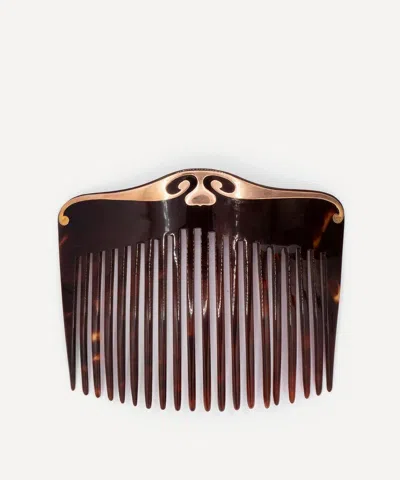 Kojis 9ct Gold Murrle Bennett Antique Tortoise Shell Comb