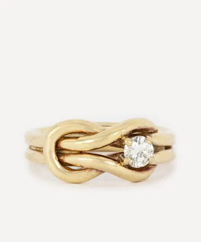 Kojis 9ct Gold Vintage Lovers Knot Ring
