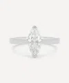 Kojis Platinum Diamond Ring In Silver
