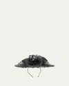 Kokin Park Ave Wheel Fascinator In Black