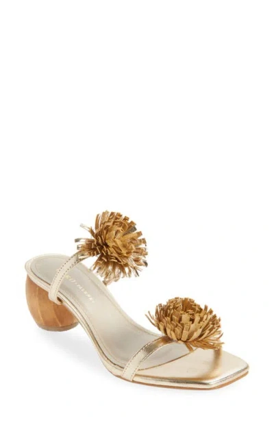 Koko + Palenki Aliza Slide Sandal In Gold